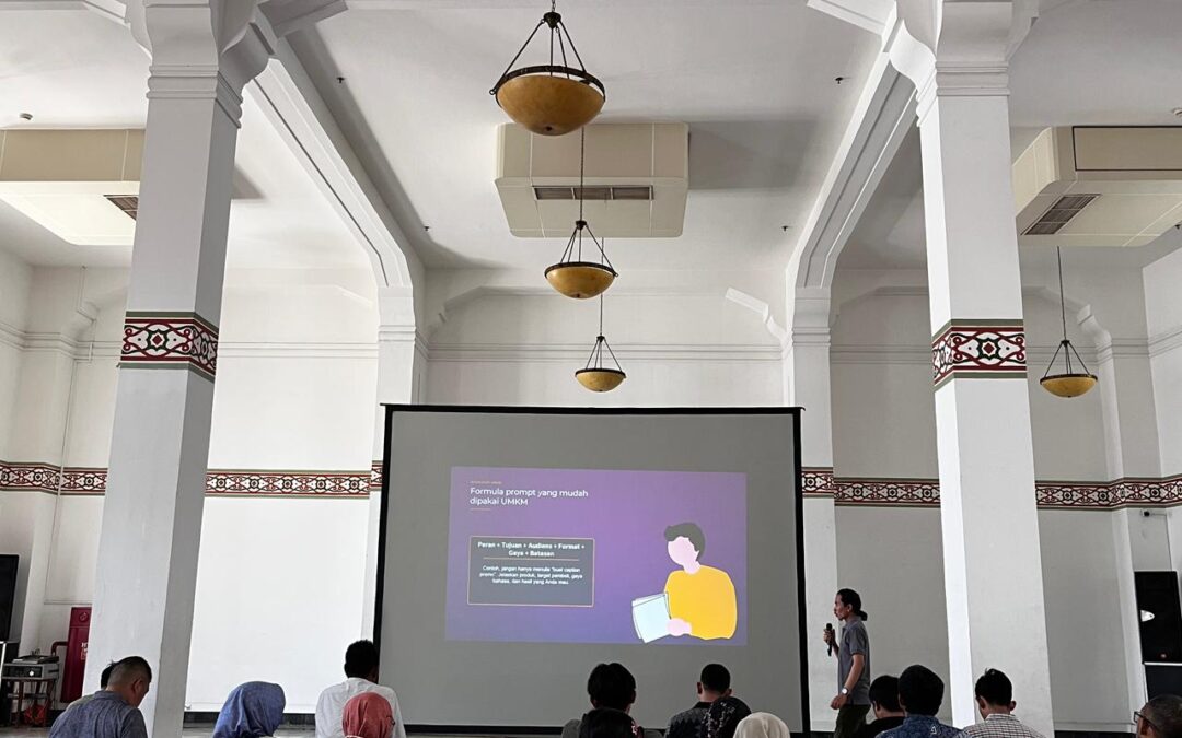 Loginasi Academy Gelar Workshop “Memanfaatkan AI untuk Promosi Bisnis”, Peserta Antusias hingga dari Sidoarjo